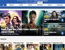 Tablet Screenshot of moviezone.cz