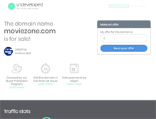 Tablet Screenshot of moviezone.com